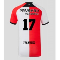 Feyenoord Luka Ivanusec #17 Domáci futbalový dres 2024-25 Krátky Rukáv